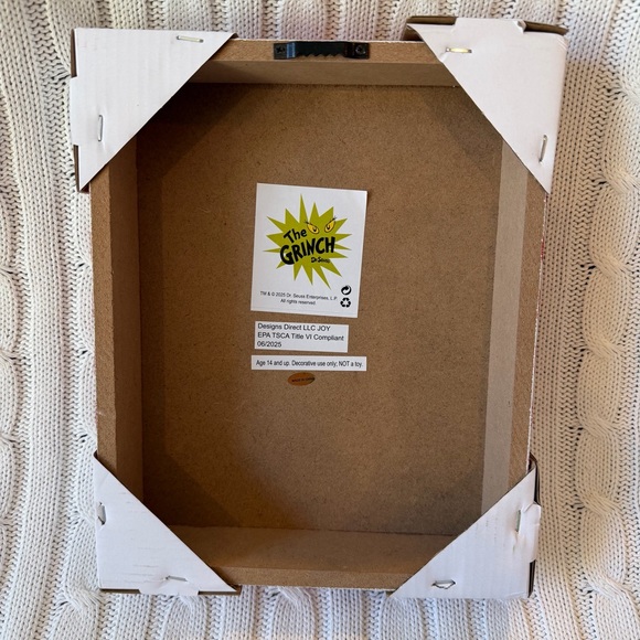 Grinch Wall Decor Canvas Art NEW 8 x 10 Christmas Grinchmas Cindy Lou Who - Picture 4 of 10